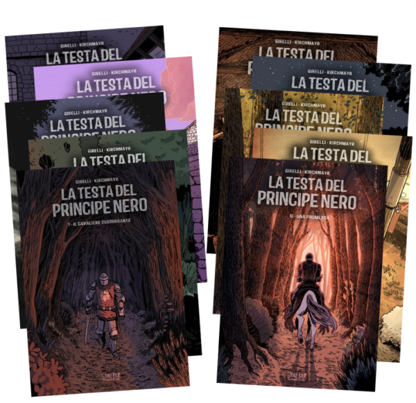 La Testa del Principe Nero - Saga Completa